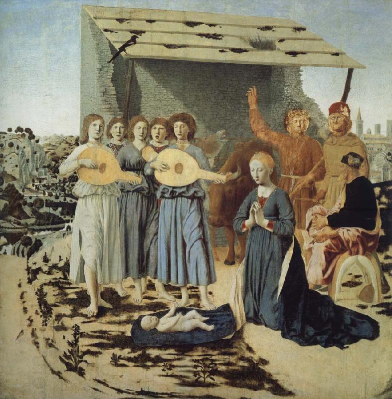 Piero della Francesca The Nativity oil painting picture